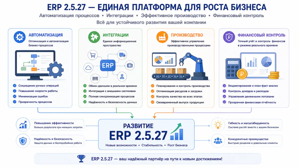 26 Что нового в 1С:ERP 2.5.27: обзор наиболее полезных изменений для пользователей — скриншот 17