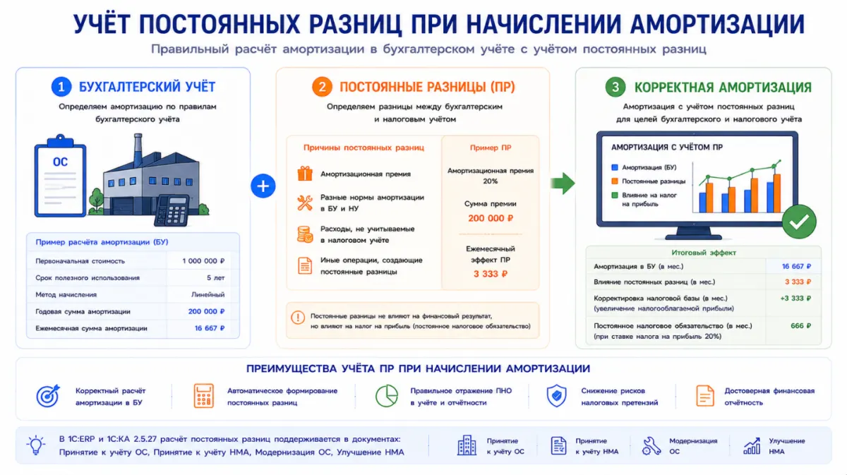26 Новые возможности учёта основных средств в 1С:ERP и 1С:КА 2.5.27 — скриншот 2