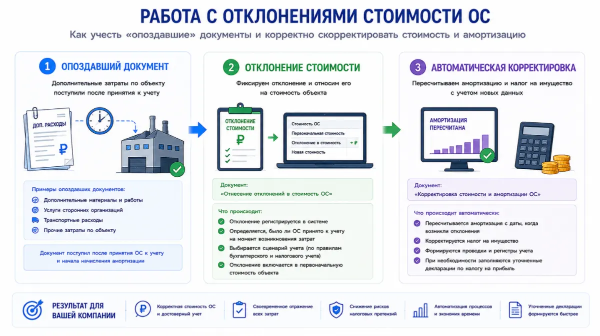 26 Новые возможности учёта основных средств в 1С:ERP и 1С:КА 2.5.27 — скриншот 5