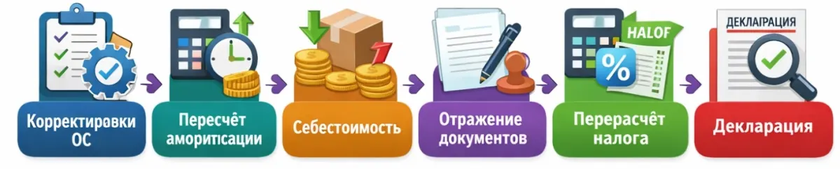 Большое обновление 1С: что изменилось в учёте ОС, налоге на прибыль и операционном контуре — скриншот 5