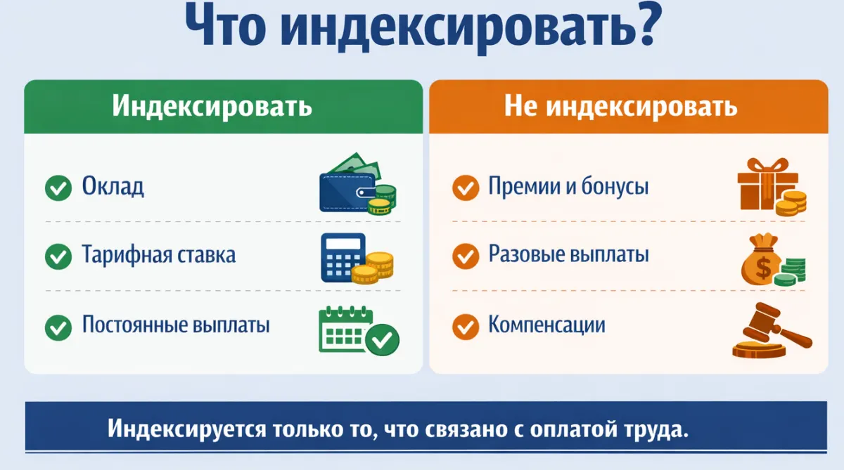 Индексация заработной платы в 2025–2026: как правильно оформить и настроить в 1С:ЗУП — скриншот 1