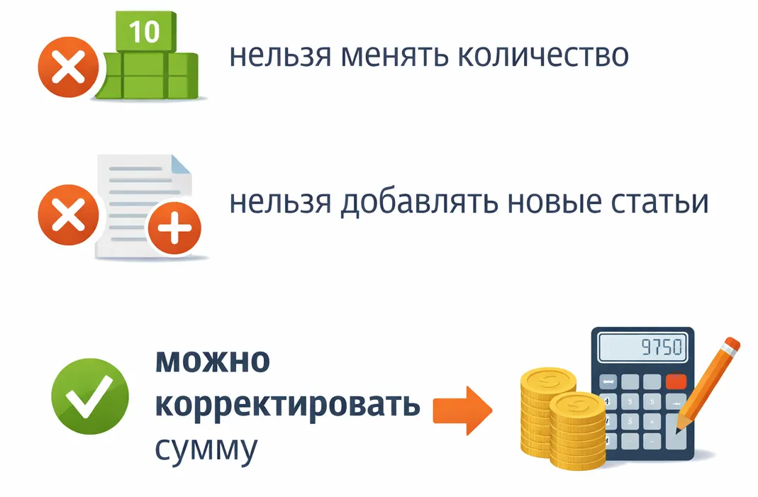 Опоздавшие документы и уточнённая декларация по прибыли в 1С: что изменилось на практике — скриншот 5