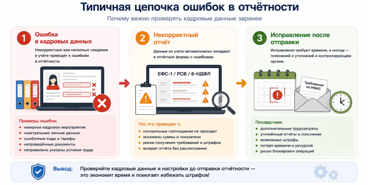 Отчётность за 1 полугодие 2026 года в 1С: что важно проверить перед сдачей — скриншот 12