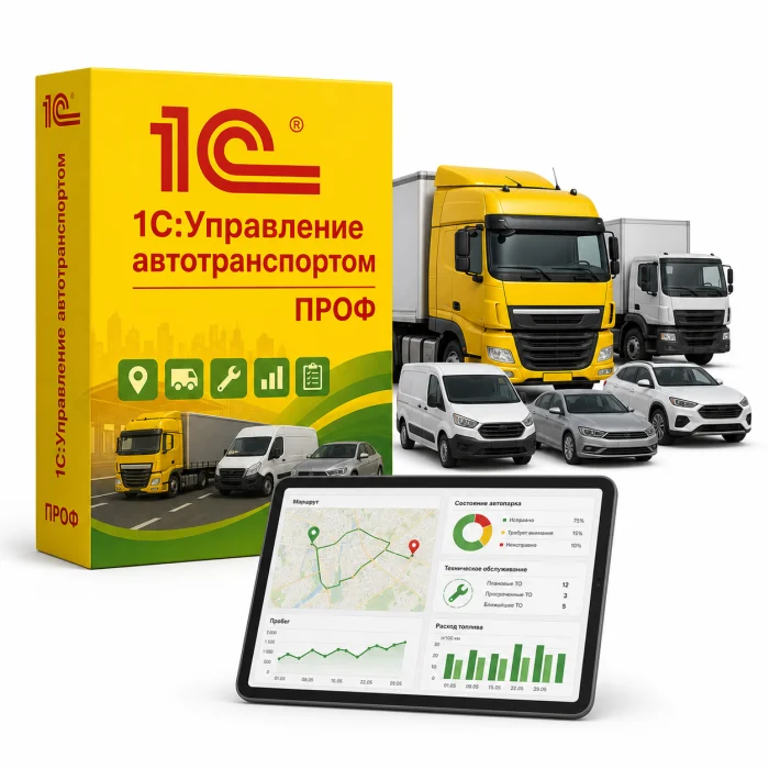 1С:Управление автотранспортом ПРОФ