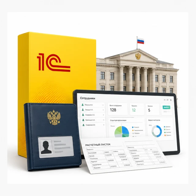 1С:Зарплата и кадры государственного учреждения 8. Базовая версия